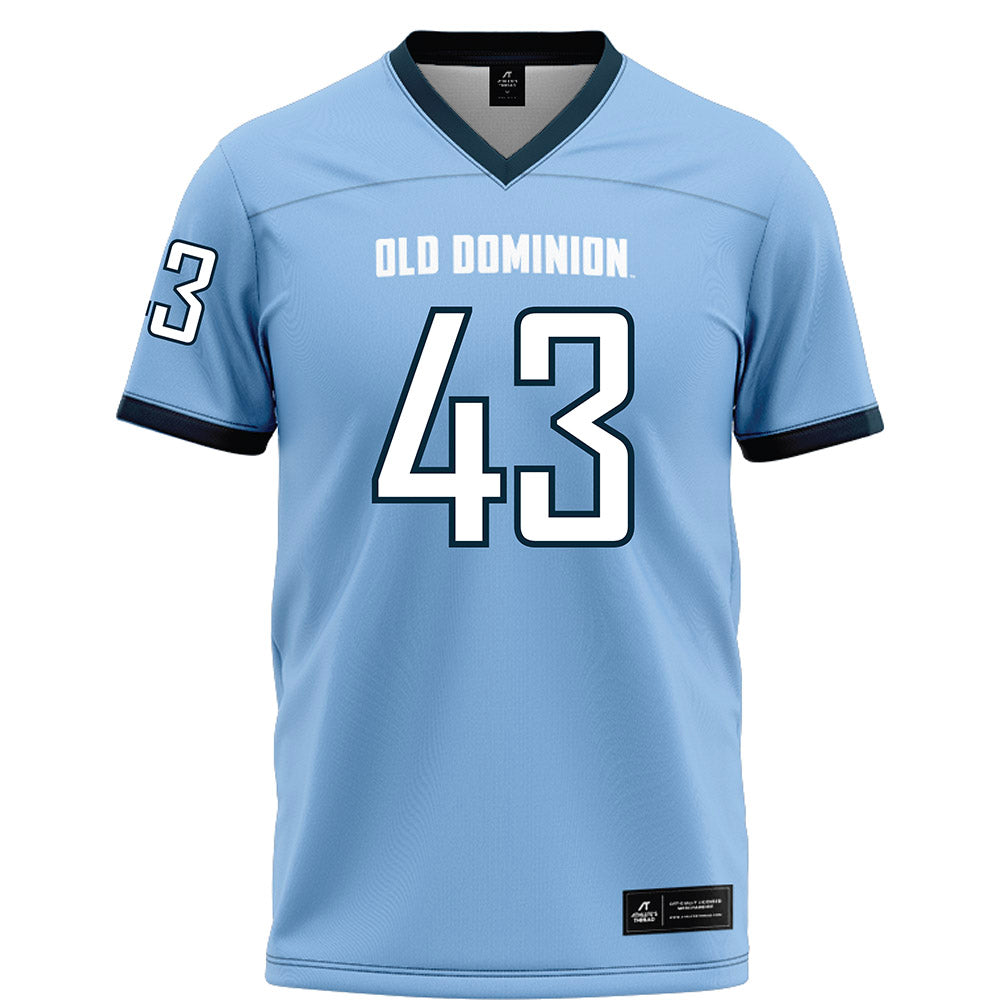 Old Dominion - NCAA Football : Kristopher Trinidad - Light blue Football Jersey