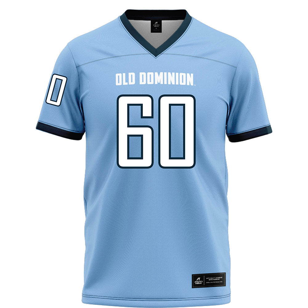 Old Dominion - NCAA Football : Spencer Dow - Light blue Football Jersey