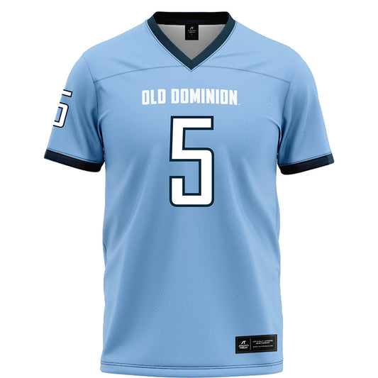 Old Dominion - NCAA Football : Maurki James - Light blue Football Jersey-0