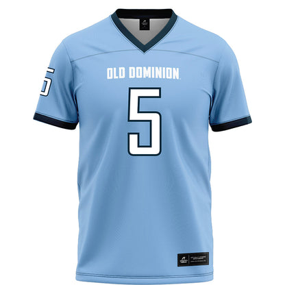 Old Dominion - NCAA Football : Aaron Young - Light blue Football Jersey