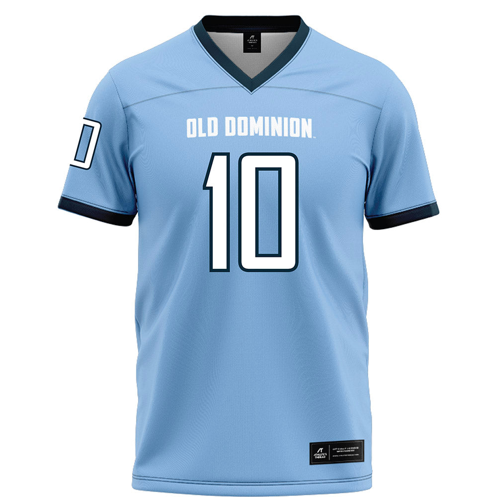 Old Dominion - NCAA Football : Koa Naotala - Light blue Football Jersey