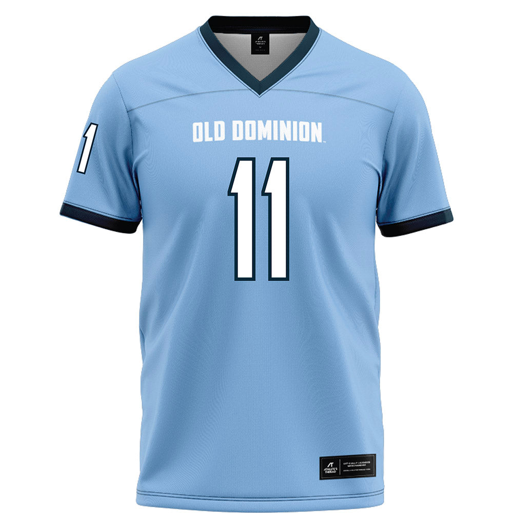 Old Dominion - NCAA Football : Nylen Jones - Light blue Football Jersey-0