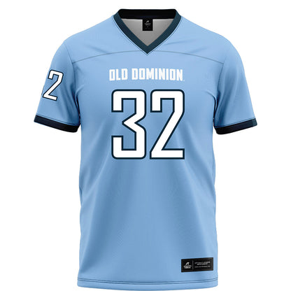 Old Dominion - NCAA Football : Jamez Drummer - Light blue Football Jersey