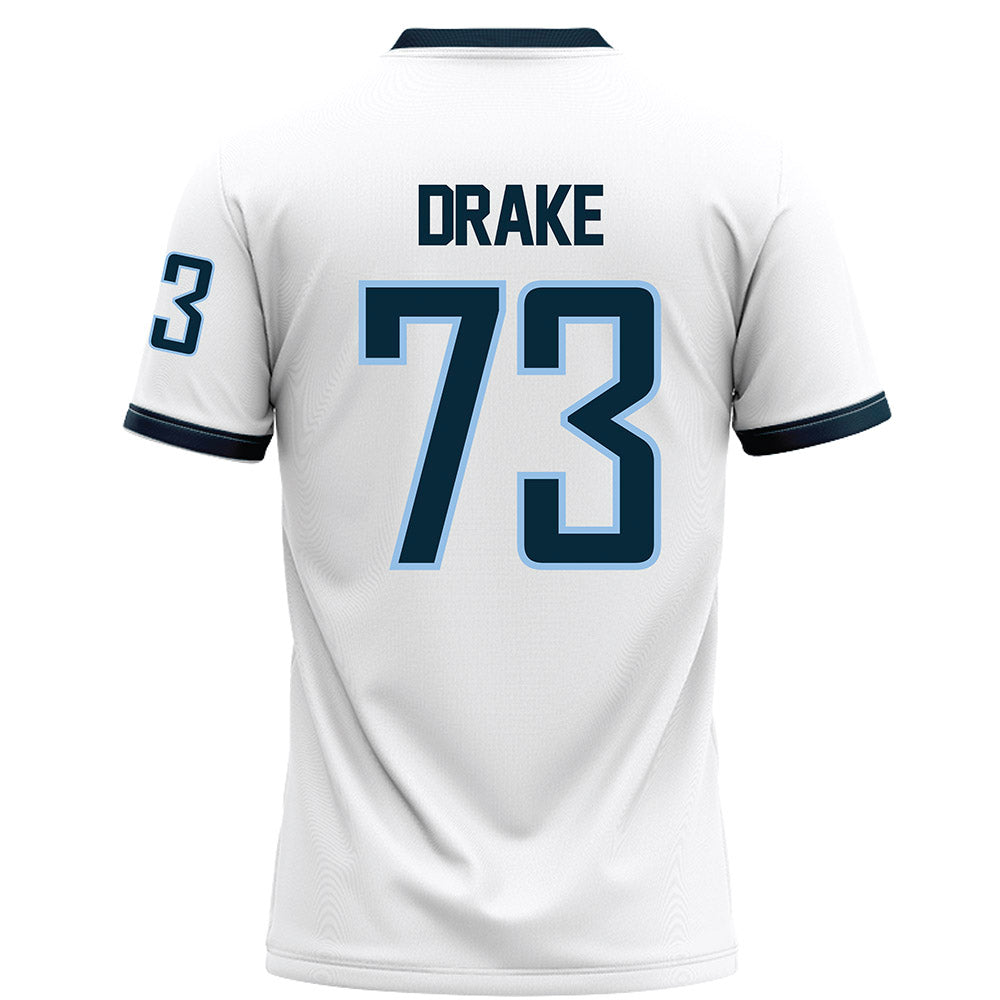 Old Dominion - NCAA Football : Connor Drake - White Football Jersey