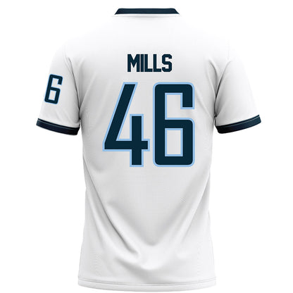 Old Dominion - NCAA Football : Edward Mills - White Football Jersey-1