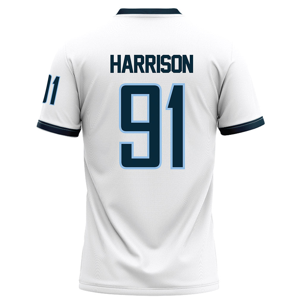 Old Dominion - NCAA Football : Gavin Harrison - White Football Jersey-1