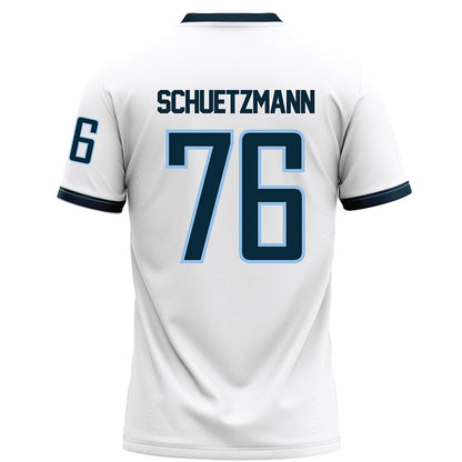 Old Dominion - NCAA Football : Joshua Schuetzmann - White Football Jersey