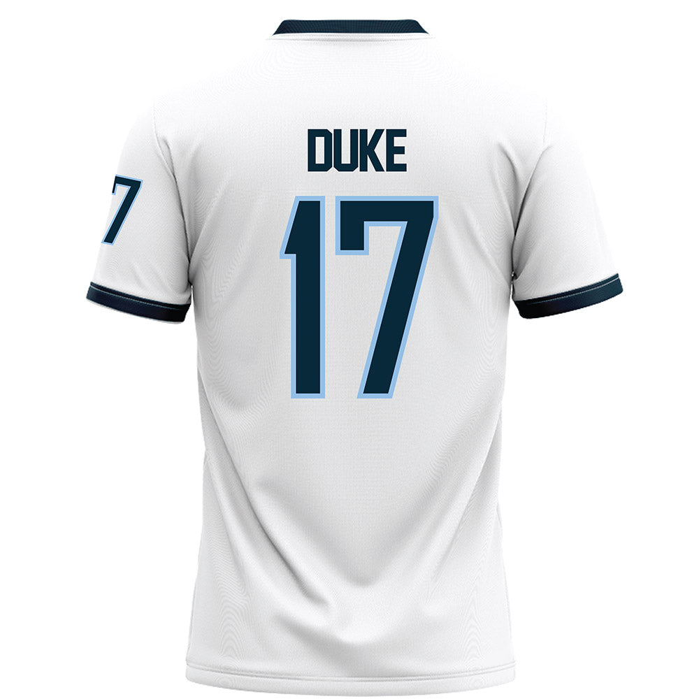 Old Dominion - NCAA Football : Damon Duke - White Football Jersey-1