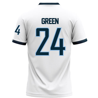 Old Dominion - NCAA Football : Everaud Green - White Football Jersey