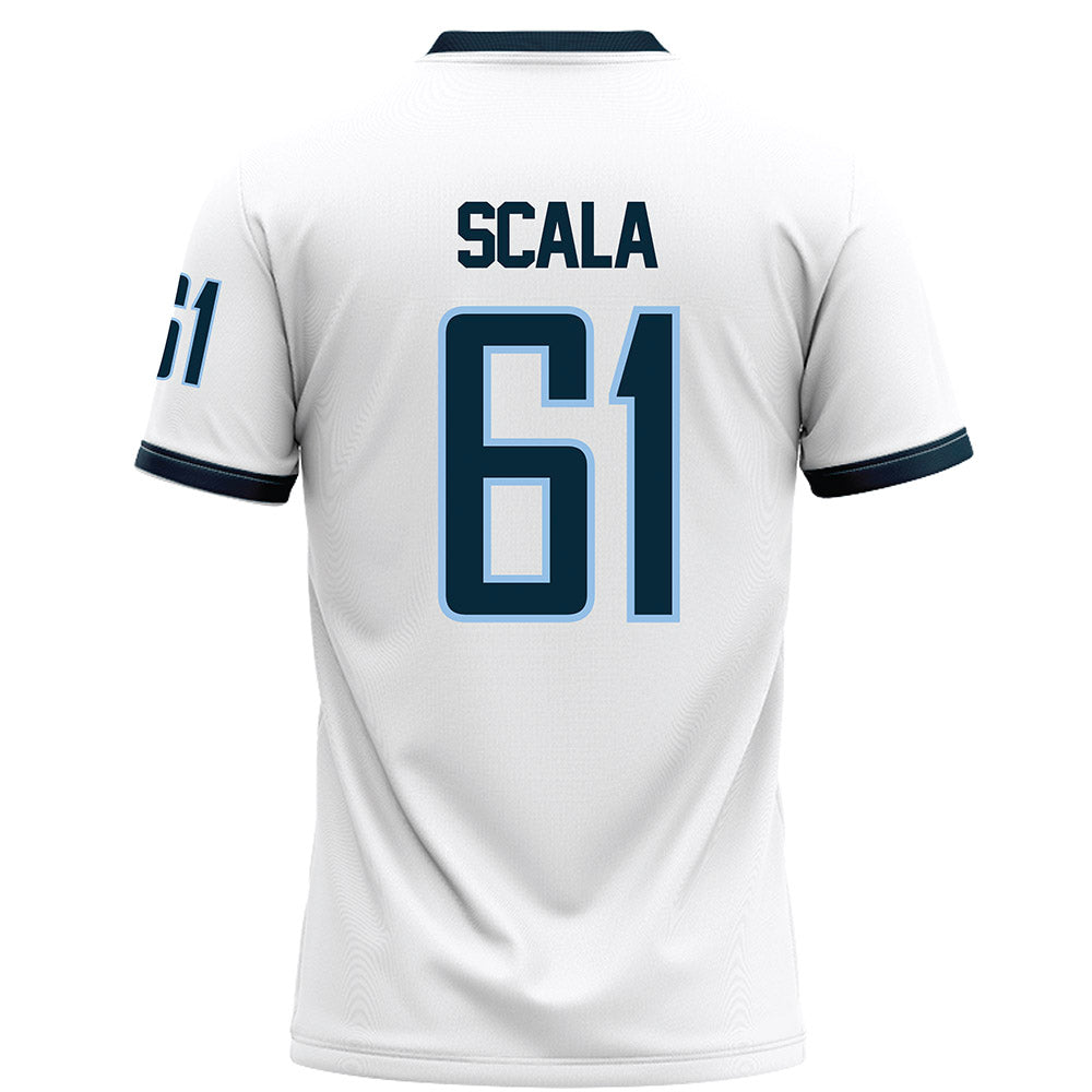 Old Dominion - NCAA Football : Jack Scala - White Football Jersey-1