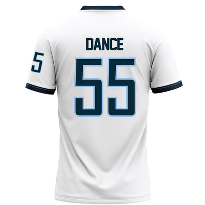 Old Dominion - NCAA Football : Zach Dance - White Football Jersey