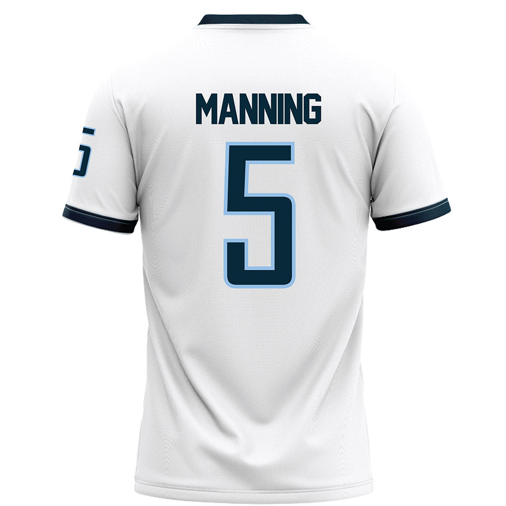 Old Dominion - NCAA Football : Jahron Manning - White Football Jersey