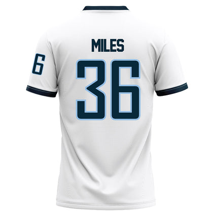 Old Dominion - NCAA Football : Quedrion Miles - White Football Jersey