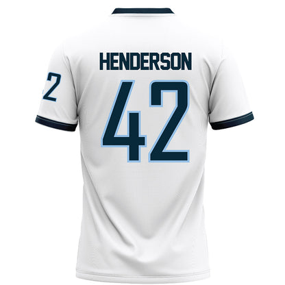 Old Dominion - NCAA Football : Jason Henderson - White Football Jersey