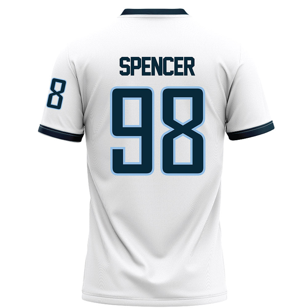 Old Dominion - NCAA Football : Chris Spencer - White Football Jersey