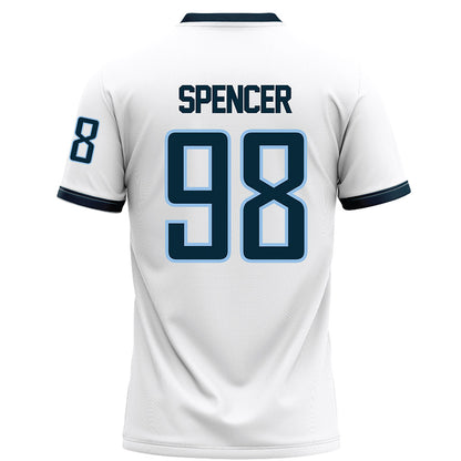 Old Dominion - NCAA Football : Chris Spencer - White Football Jersey