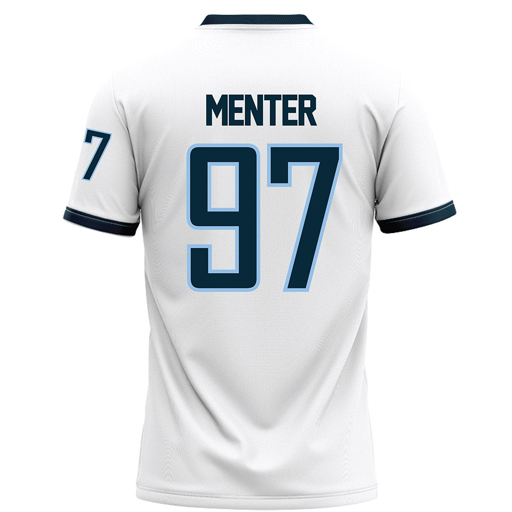 Old Dominion - NCAA Football : LeDarrion Menter - White Football Jersey-1