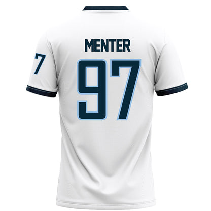 Old Dominion - NCAA Football : LeDarrion Menter - White Football Jersey-1