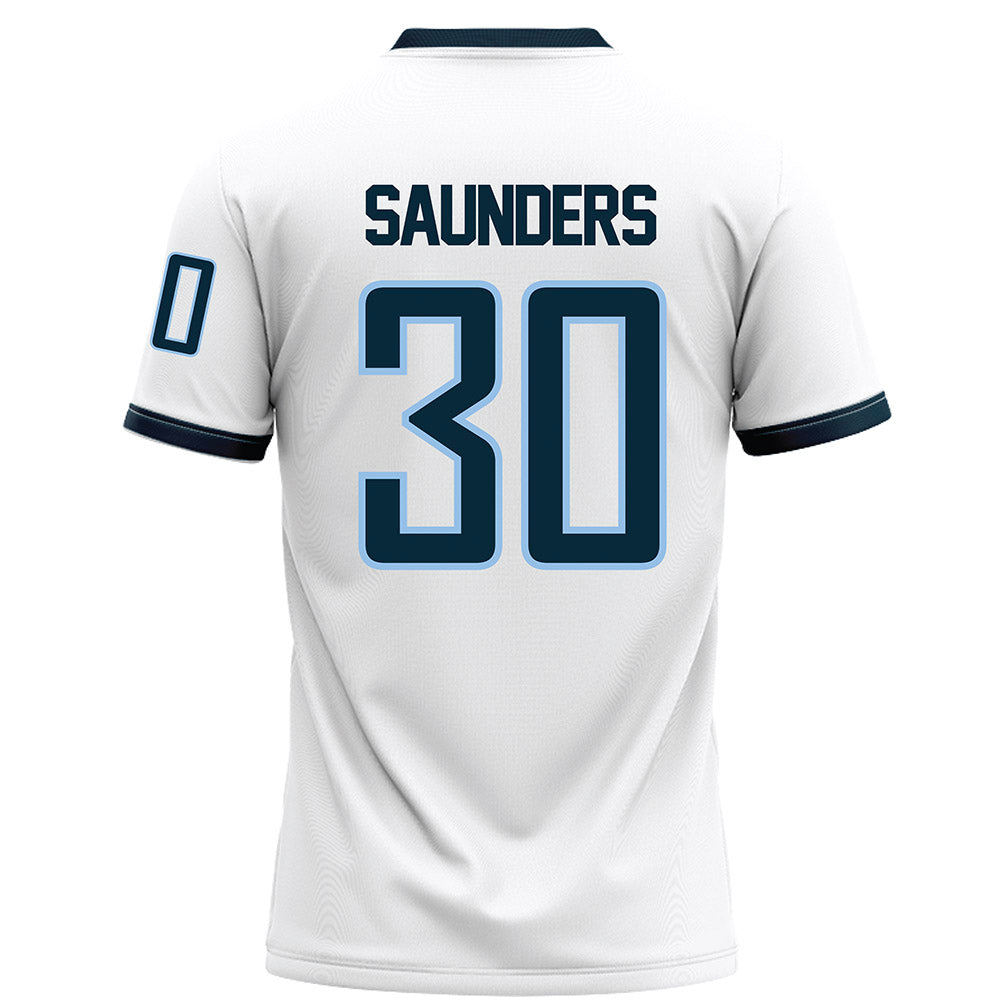 Old Dominion - NCAA Football : Jordan Saunders - White Football Jersey-1