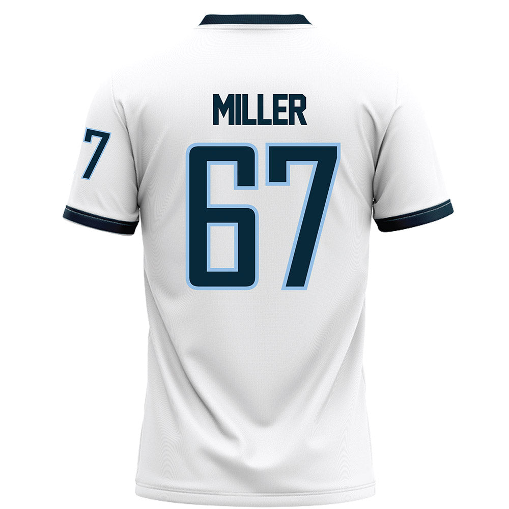 Old Dominion - NCAA Football : Kainan Miller - White Football Jersey