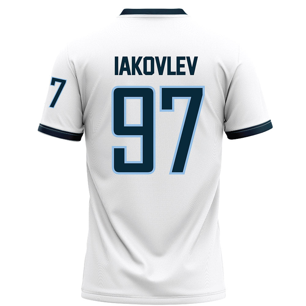 Old Dominion - NCAA Football : Mikhail Iakovlev - White Football Jersey-1