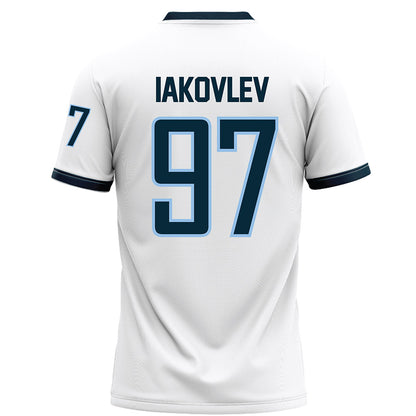 Old Dominion - NCAA Football : Mikhail Iakovlev - White Football Jersey-1