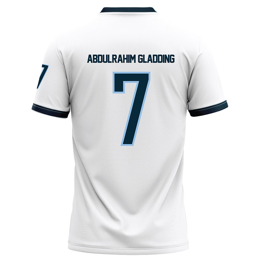 Old Dominion - NCAA Football : Na'eem Abdul-Rahim Gladding - White Football Jersey-1