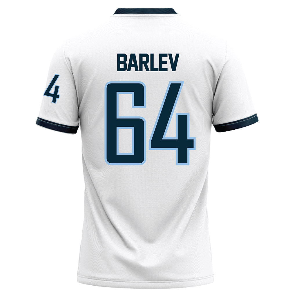 Old Dominion - NCAA Football : Zachary Barlev - White Football Jersey