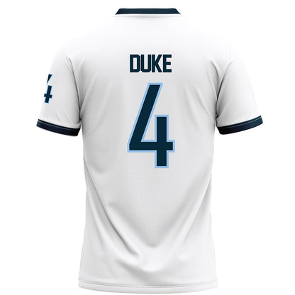 Old Dominion - NCAA Football : Bryce Duke - White Football Jersey