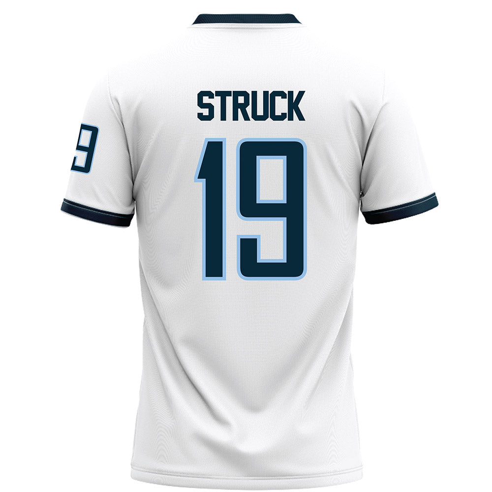 Old Dominion - NCAA Football : Lucas Struck - White Football Jersey-1