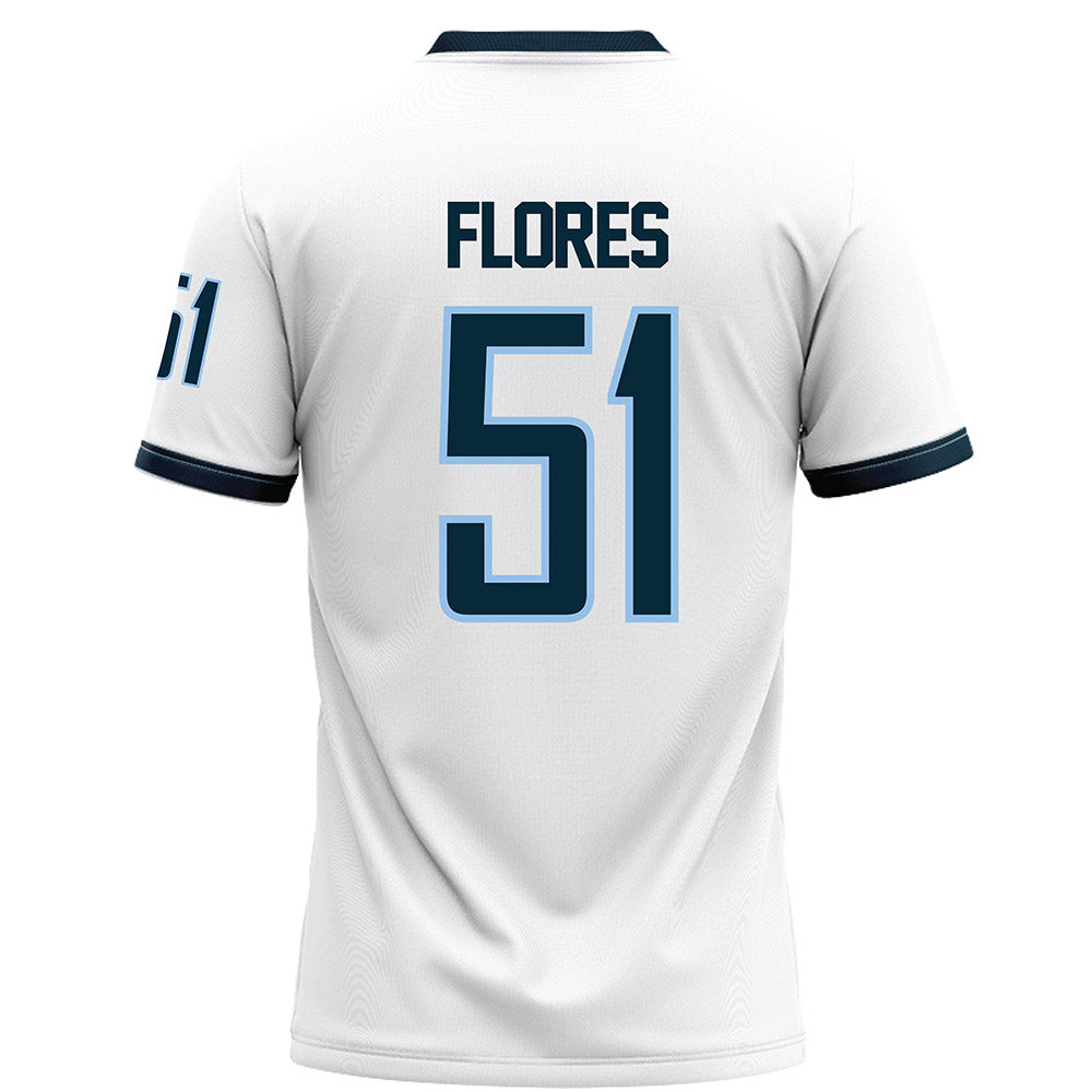 Old Dominion - NCAA Football : Michael Flores - White Football Jersey