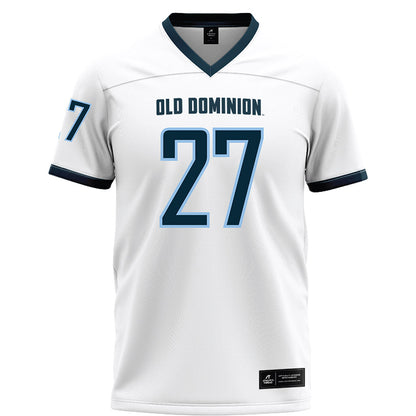 Old Dominion - NCAA Football : Ryan Ramey - White Football Jersey