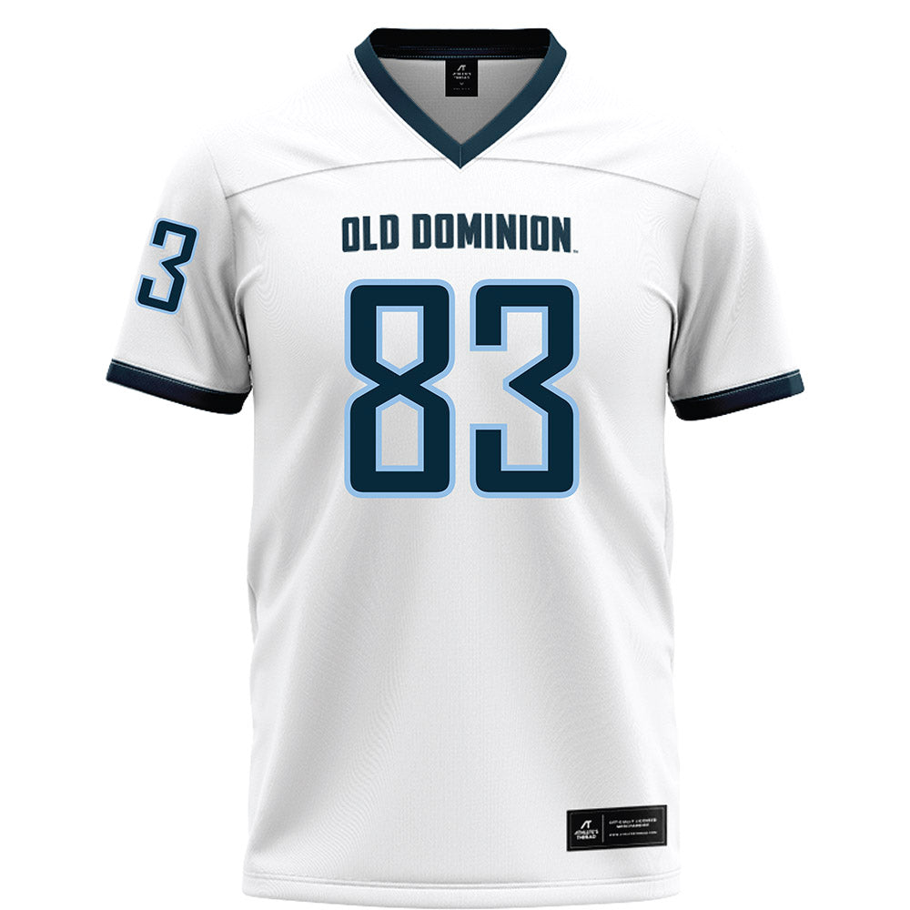 Old Dominion - NCAA Football : Ryan Thomas - White Football Jersey-0