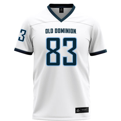Old Dominion - NCAA Football : Ryan Thomas - White Football Jersey-0