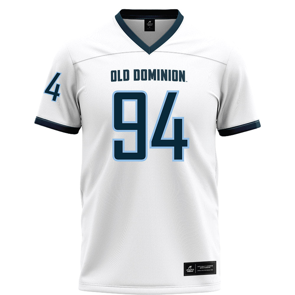 Old Dominion - NCAA Football : Riley Callaghan - White Football Jersey-0