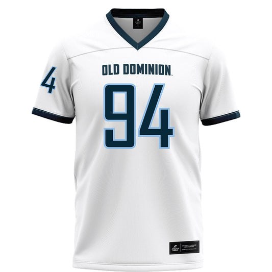 Old Dominion - NCAA Football : Riley Callaghan - White Football Jersey-0