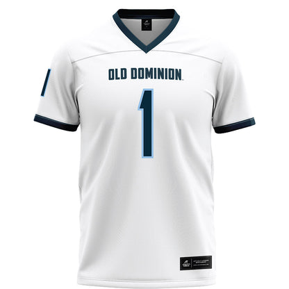 Old Dominion - NCAA Football : Colton Joseph - White Football Jersey-0