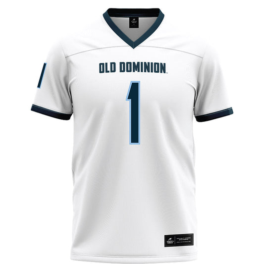 Old Dominion - NCAA Football : Isiah Paige - White Football Jersey