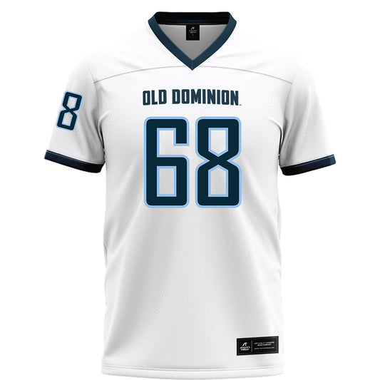 Old Dominion - NCAA Football : Jadon Furubotten - White Football Jersey