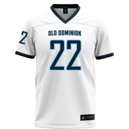 Old Dominion - NCAA Football : AJ Ashworth - White Football Jersey-0