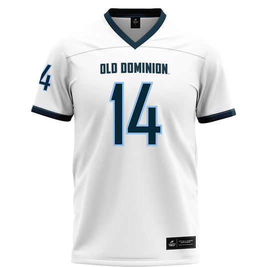 Old Dominion - NCAA Football : Monterio Smith - White Football Jersey