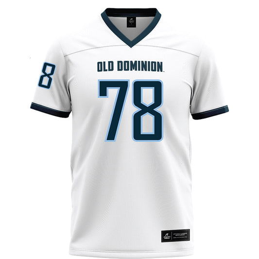 Old Dominion - NCAA Football : Elijah Hoskin - White Football Jersey