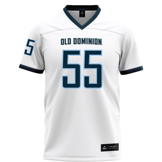 Old Dominion - NCAA Football : Maarten Woudsma - White Football Jersey