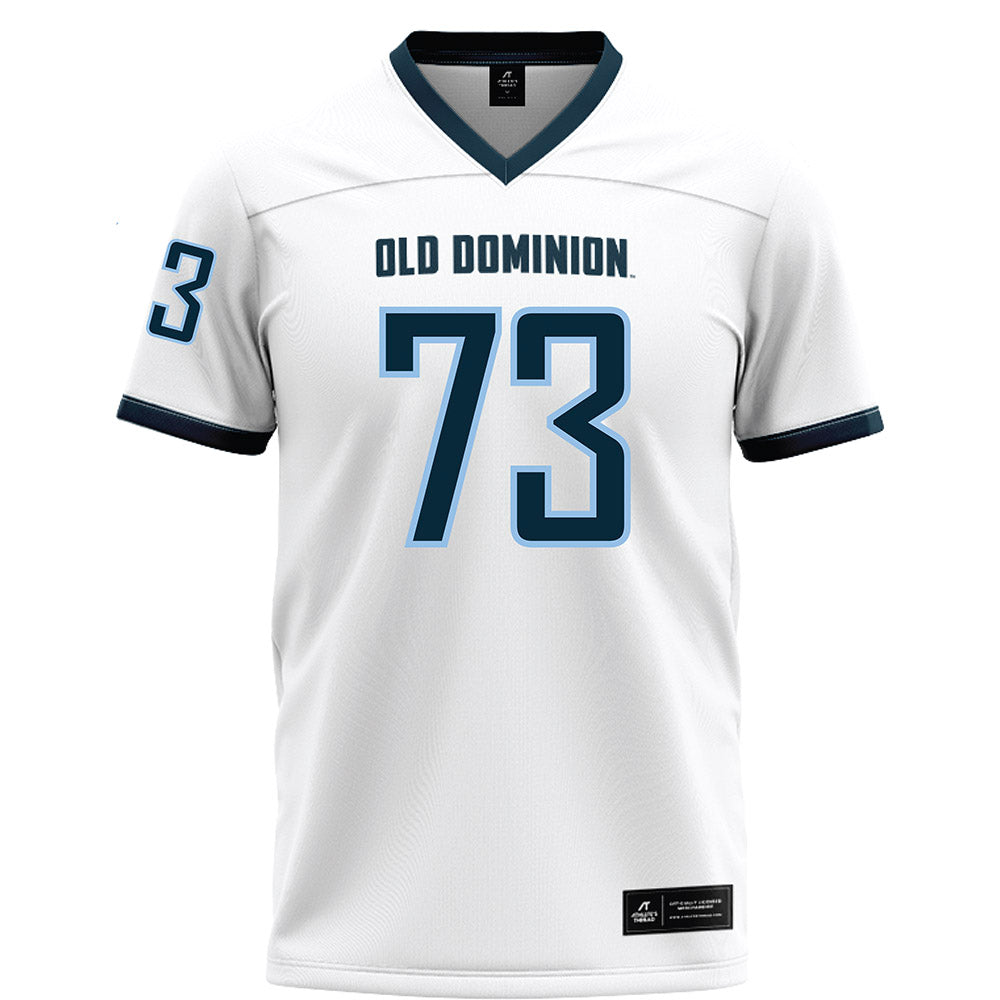 Old Dominion - NCAA Football : Connor Drake - White Football Jersey