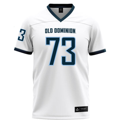 Old Dominion - NCAA Football : Connor Drake - White Football Jersey