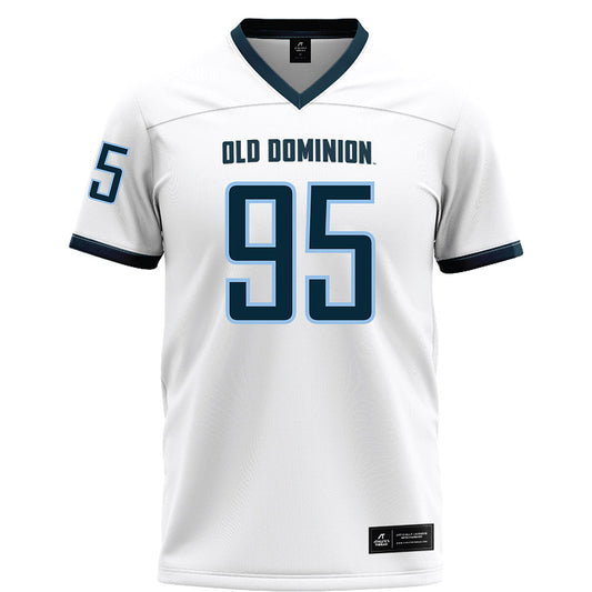 Old Dominion - NCAA Football : Ahmaad Foster - White Football Jersey