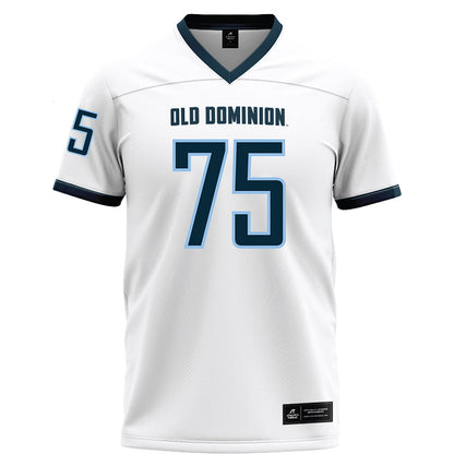 Old Dominion - NCAA Football : Lorenzo McFadden-Pressley - White Football Jersey-0