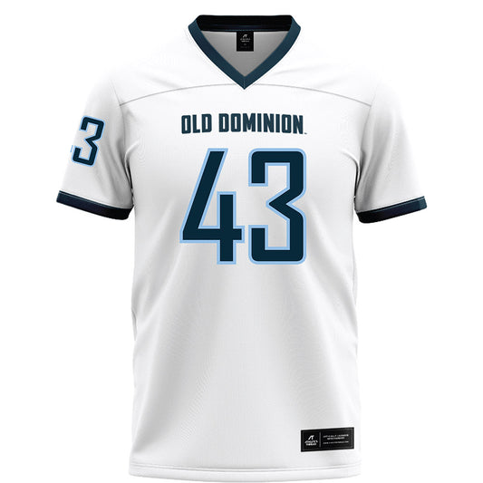 Old Dominion - NCAA Football : Kristopher Trinidad - White Football Jersey