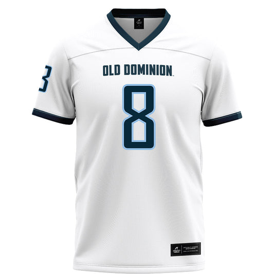 Old Dominion - NCAA Football : Josh Rodriguez - White Football Jersey-0