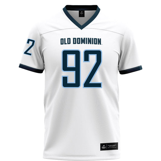 Old Dominion - NCAA Football : Ethan Sanchez - White Football Jersey